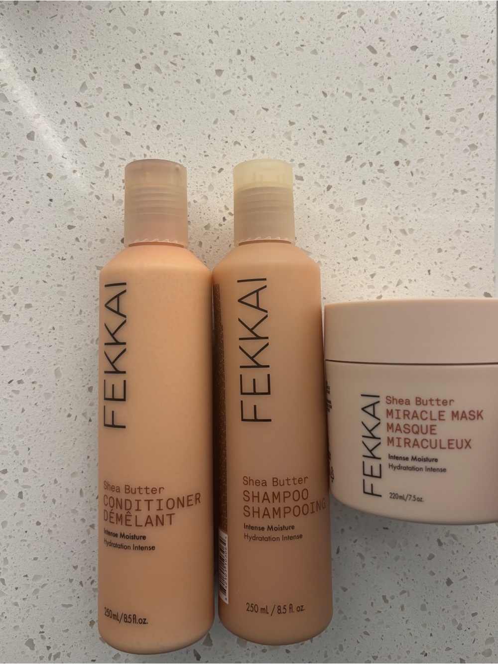 FEKKAI Shea Butter Intense Moisture Haircare 3-Piece Set